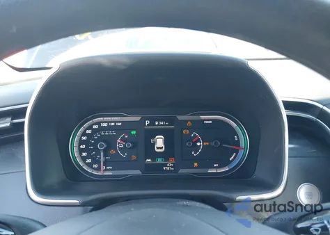 2024 Hyundai Tucson Hybrid Blue из США, поврежденный, VIN KM8JBCD14RU211352